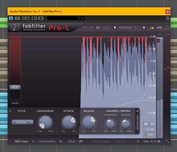 Fab Filter Pro-L Limiter Plugin