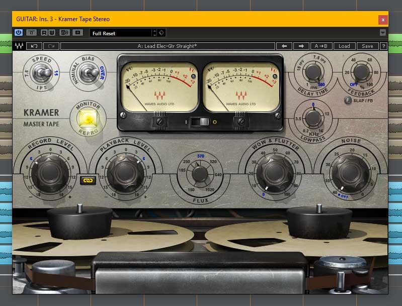 Waves Kramer Tape Tape Emulation Plugin
