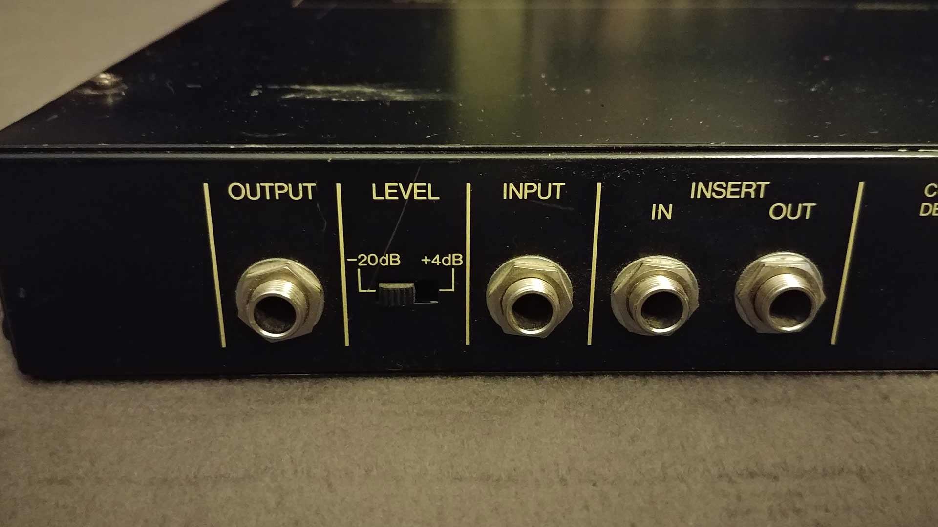 1984 Yamaha R1000 Digital Reverberation Input Ouptut